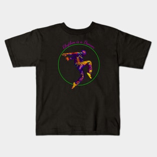 Rhythmic Groove - HipHop Dancer Kids T-Shirt